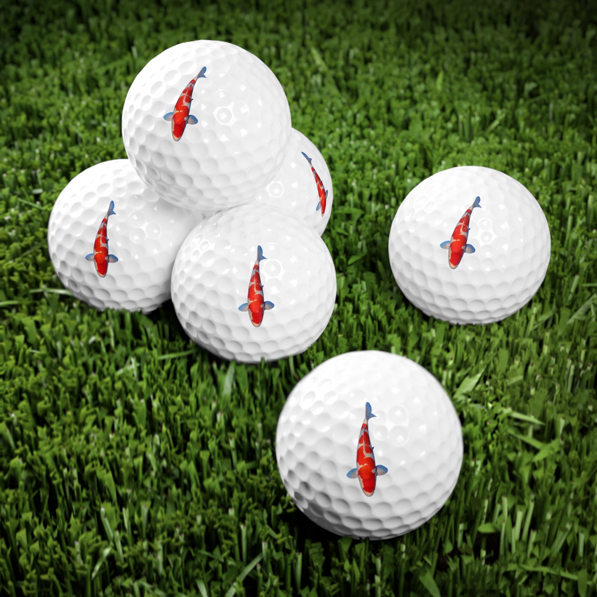 Sakamaki Kohaku Golf Balls, 6pcs