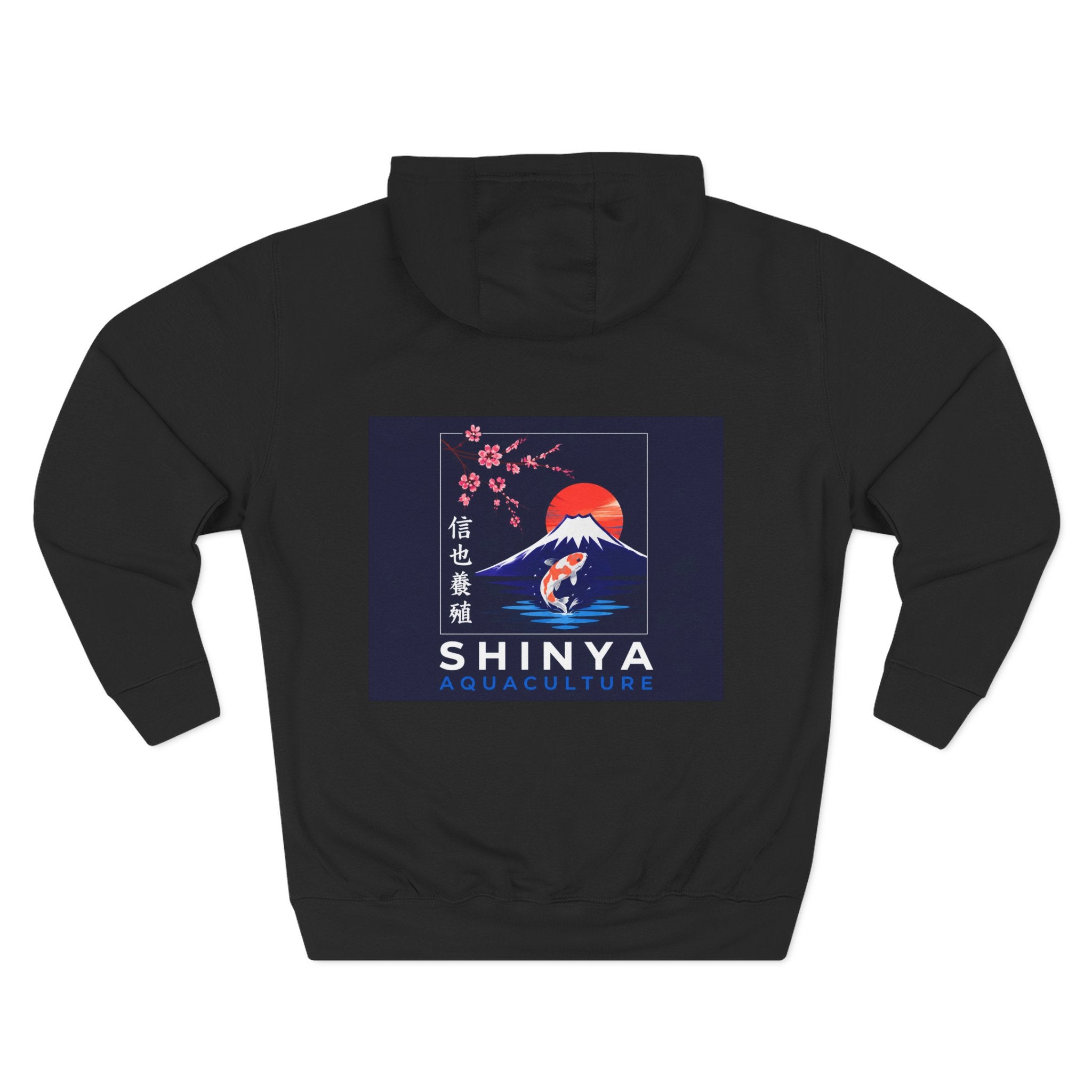 Shinya Aquaculture X Cherry Blossom Fleece Hoodie