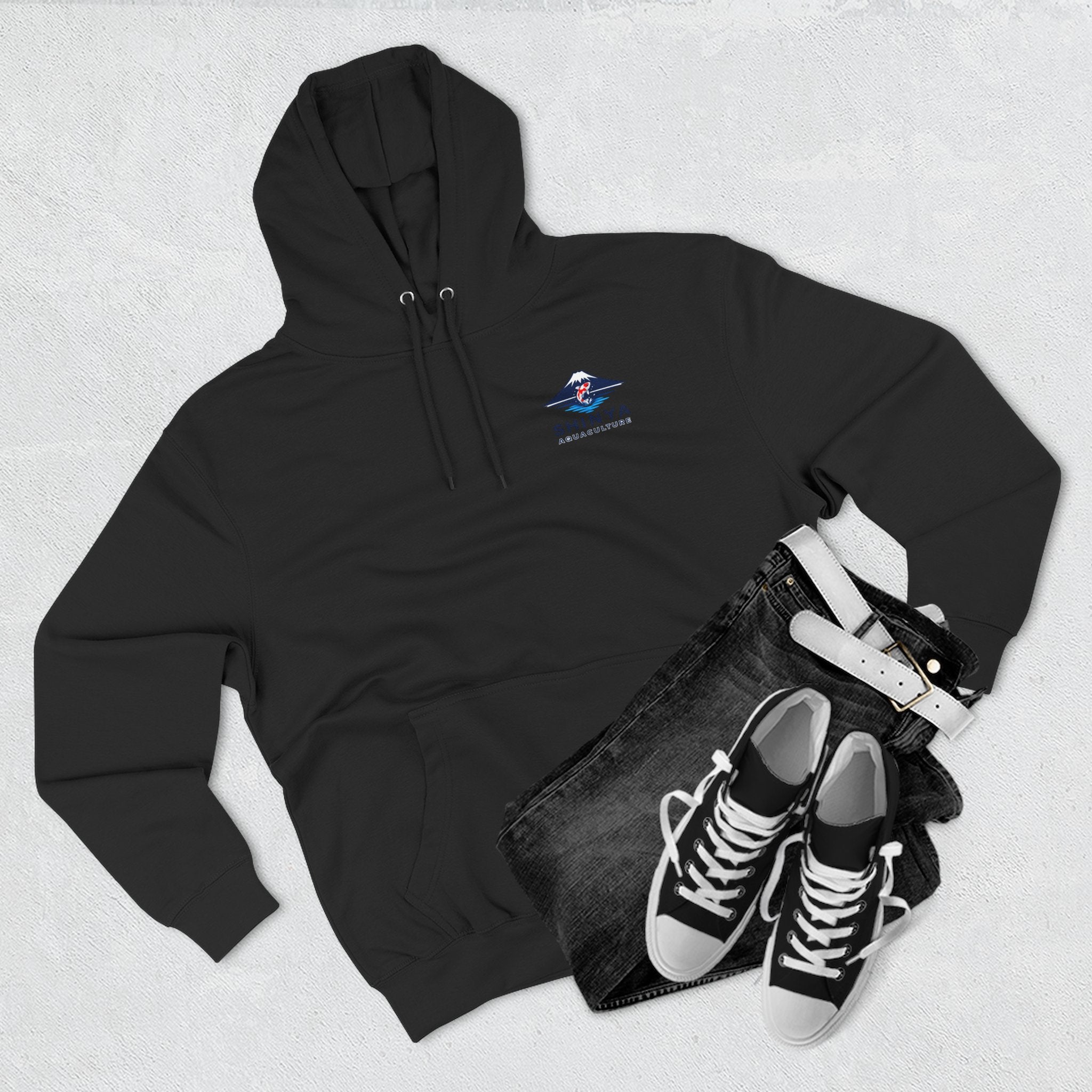 Shinya Aquaculture X Cherry Blossom Fleece Hoodie