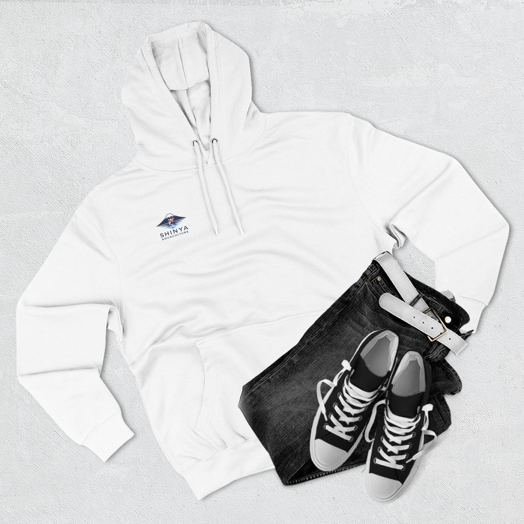 Shinya Aquaculture Official Logo Fleece Hoodie (EST. 2026)