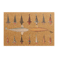 High Quality Japanese Koi Fish Welcome Mat With Shinya Aquaculture Logo